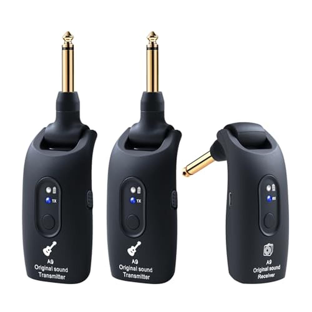 Wireless Guitar System: INGPARTNER A9 2.4GHz Rechargeable – Front View
