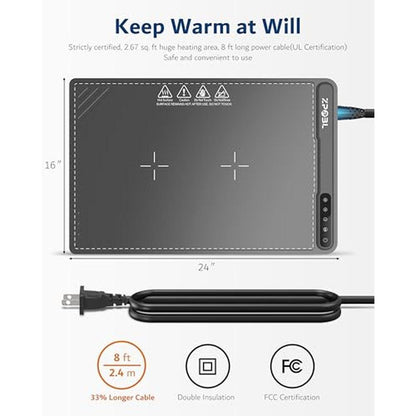 Food Warming: Electric Food Warming Tray 24x16 – Close-up Detail