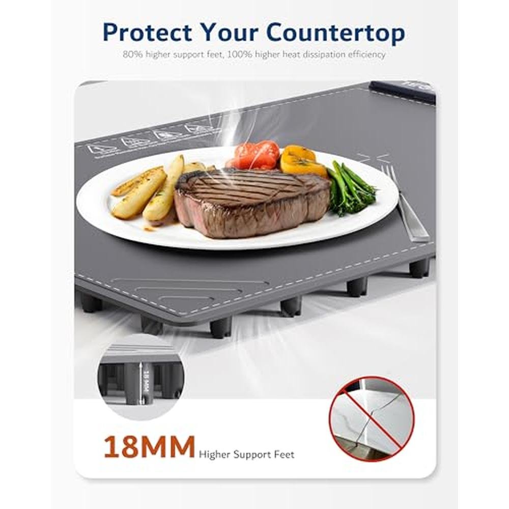 Food Warming: Electric Food Warming Tray 24x16 – In Use
