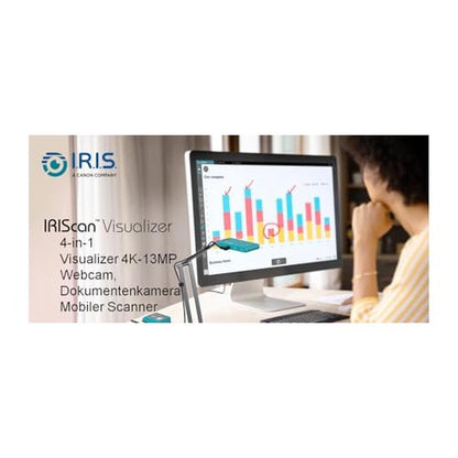 Visualizer 13mp: IRIScan Visualizer Webcam Document Camera – Close-up Detail