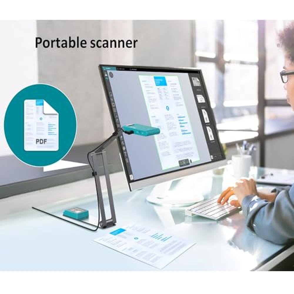 Visualizer 13mp: IRIScan Visualizer Webcam Document Camera – In Use