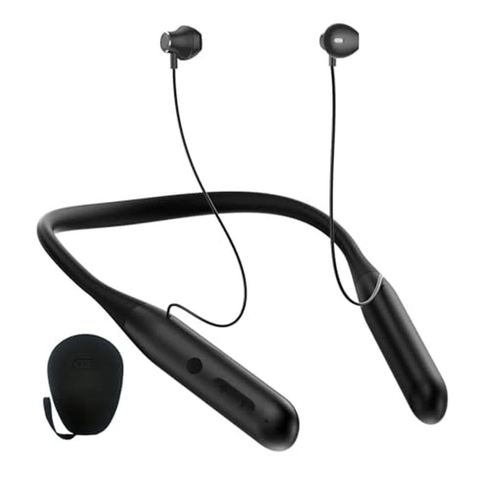 Bluetooth Neckband: ZXQ Wireless Headphones 100 Hours Long – Front View