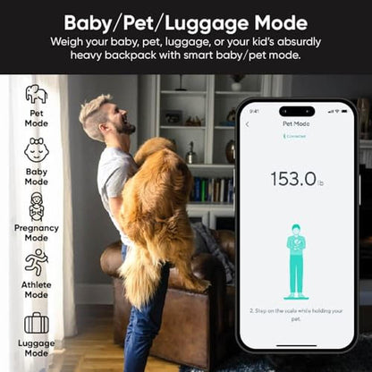 Body Scale: Ultra Smart Scale 4.3 Color Display – Close-up Detail