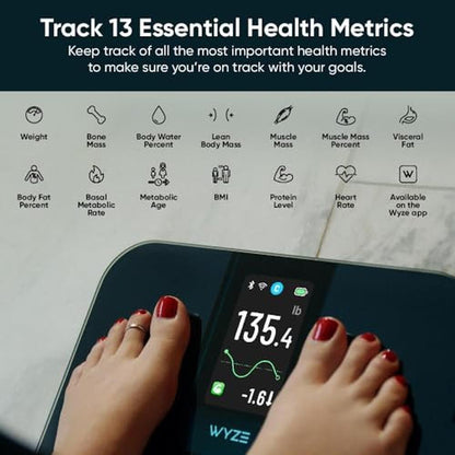 Body Scale: Ultra Smart Scale 4.3 Color Display – In Use