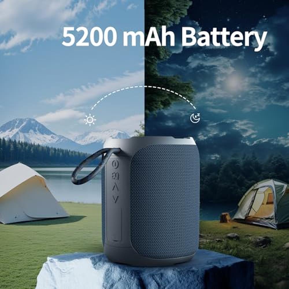 Bluetooth Speaker: YEAHBOX Portable IPX7 Waterproof 40W – Packaging