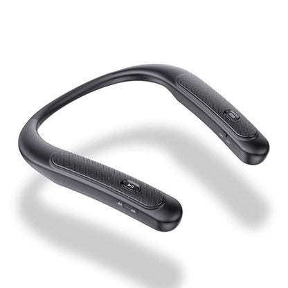 Neckband Bluetooth Speaker: Wireless Wearable Speaker with – Front View