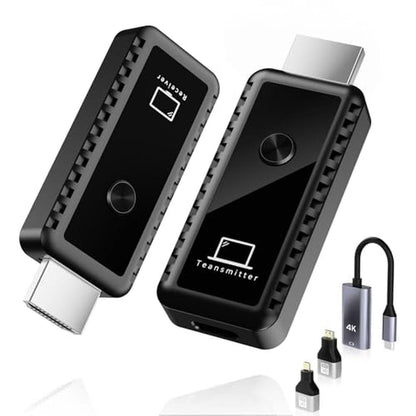 Transmitter Receiver: Wireless HDMI 4K 2.4/5GHz Portable – Front View
