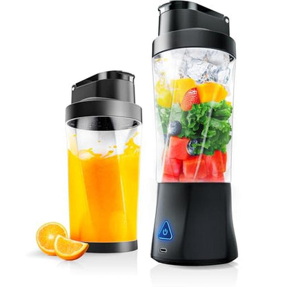 Portable Blender: Cordless 24oz Personal Blender for Shakes – Front View