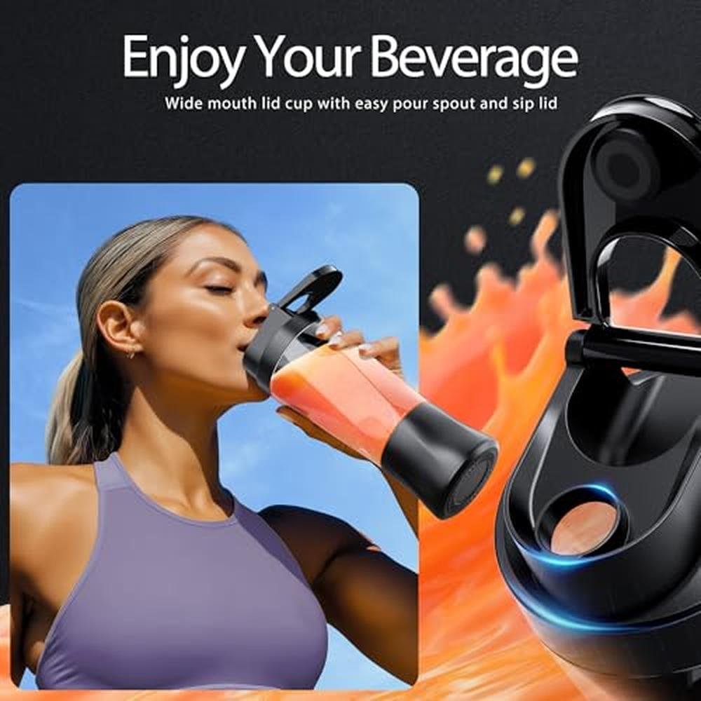 Portable Blender: Cordless 24oz Personal Blender for Shakes – Packaging