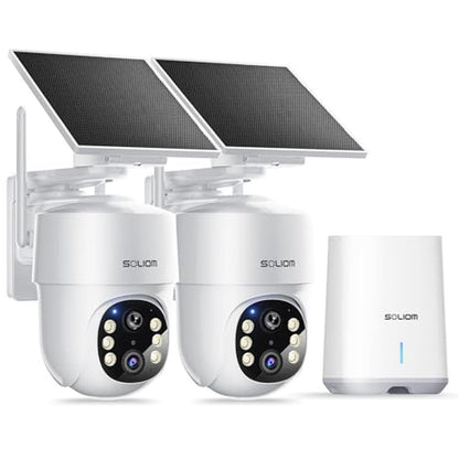 Soliom Security Camera: Soliom 5MP Wireless Outdoor Camera – Front View