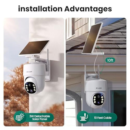 Soliom Security Camera: Soliom 5MP Wireless Outdoor Camera – Packaging
