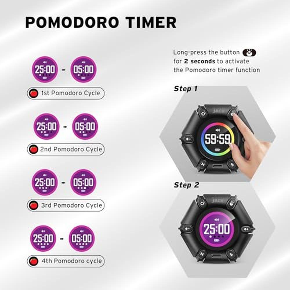 Timer Jack: Jack Pomodoro Timer – In Use