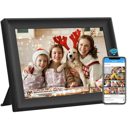 SSAWiFiFrame 32GB: 10.1 Inch WiFi Digital Picture Frame – Front View