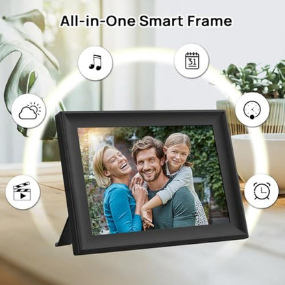 SSAWiFiFrame 32GB: 10.1 Inch WiFi Digital Picture Frame – Close-up Detail