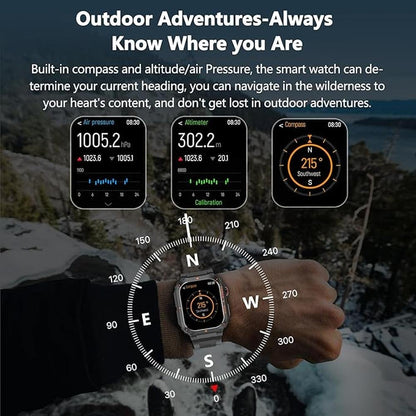 GPS Watch: Smart Military GPS Smartwatches with Call – Packaging