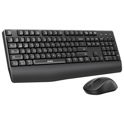 Bluetooth Keyboard: Seenda COE200 Ergonomic Wireless – Front View