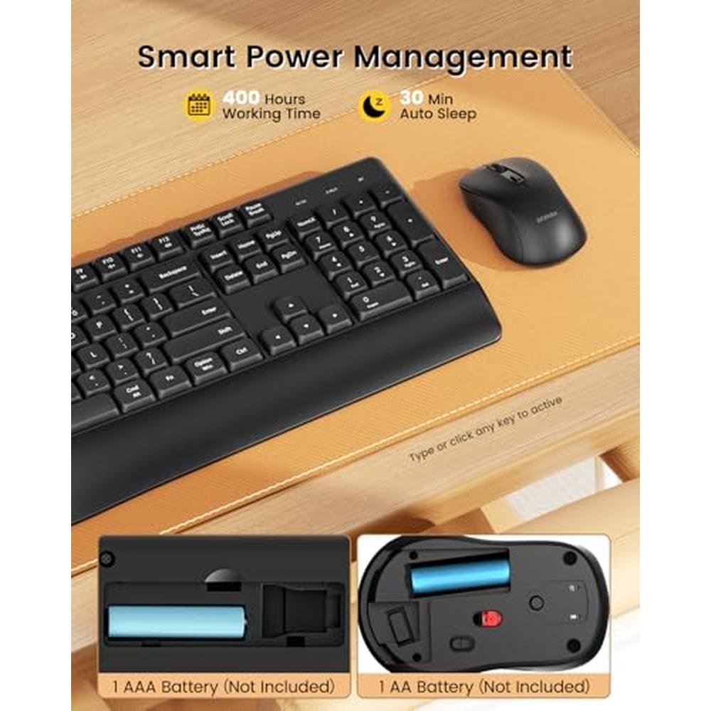 Bluetooth Keyboard: Seenda COE200 Ergonomic Wireless – In Use