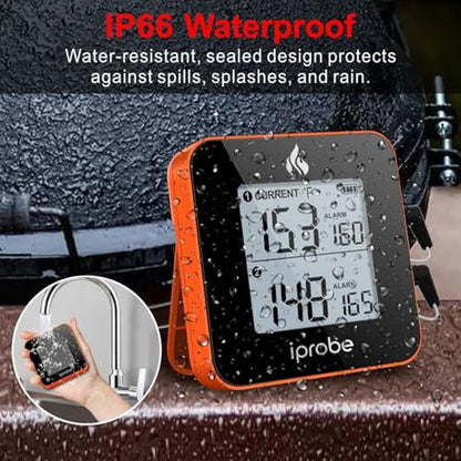 iProbe 600: Premium Digital Wireless Meat Thermometer with – Packaging
