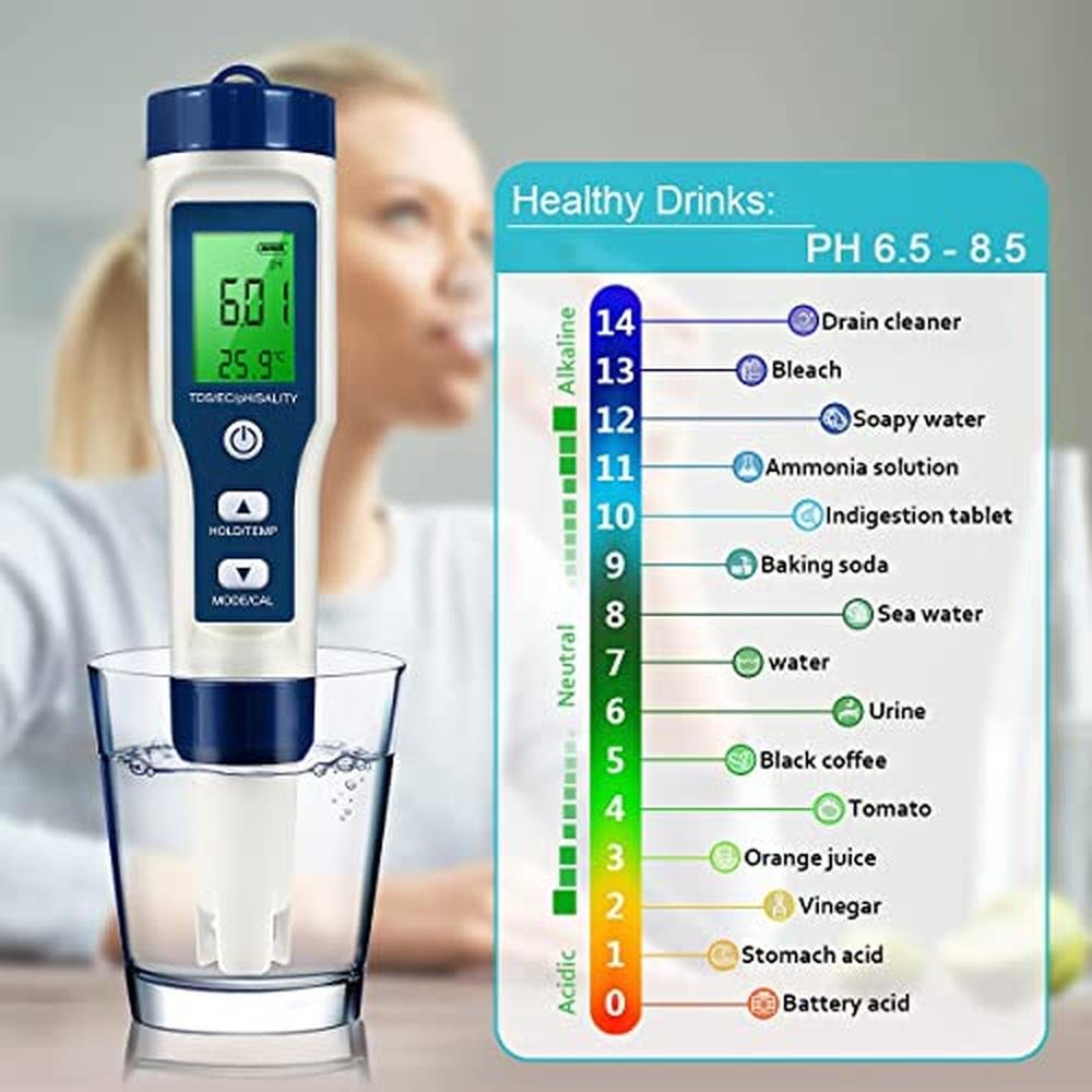 High-Accuracy Digital pH Meter – In Use