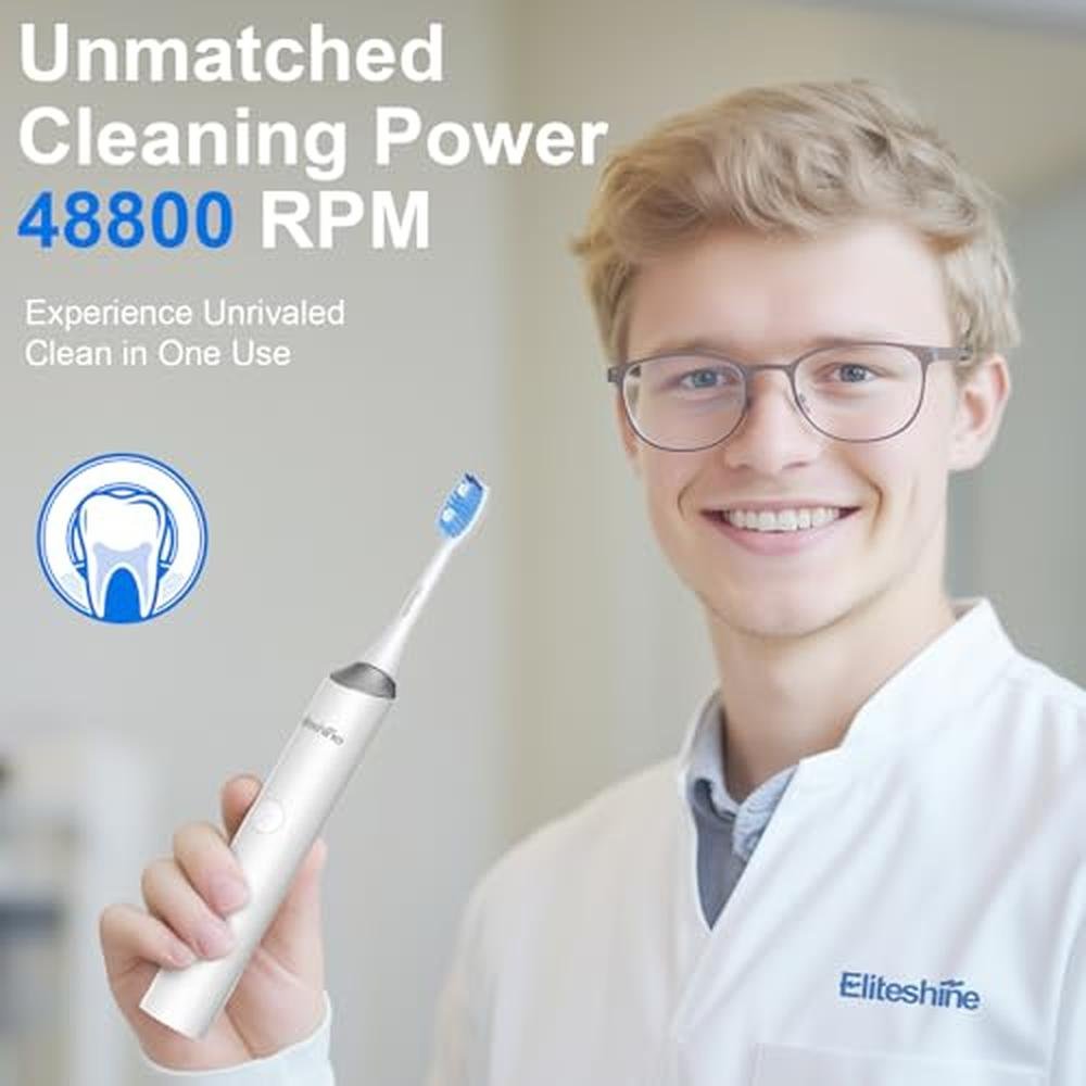 Eliteshine Sonic Electric Toothbrush – Side View