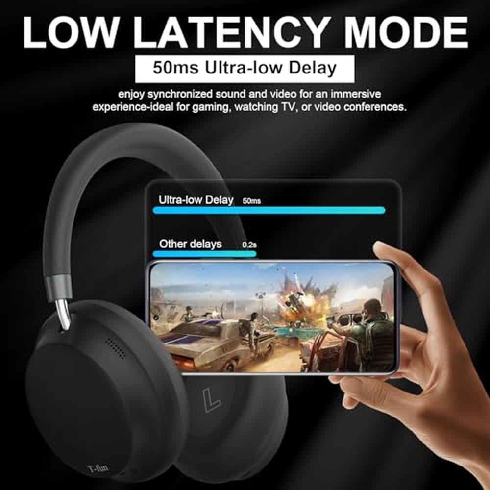 Headphones Fun: T-fun NC45 Active Noise Cancelling – In Use