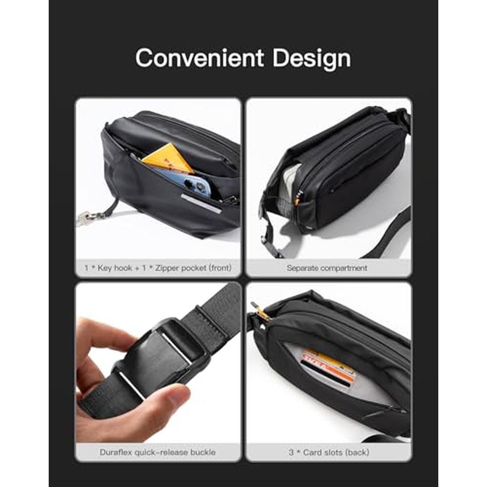 Bag Shoulder: Inateck Sling Bag X Multi-Pocket Crossbody – Packaging