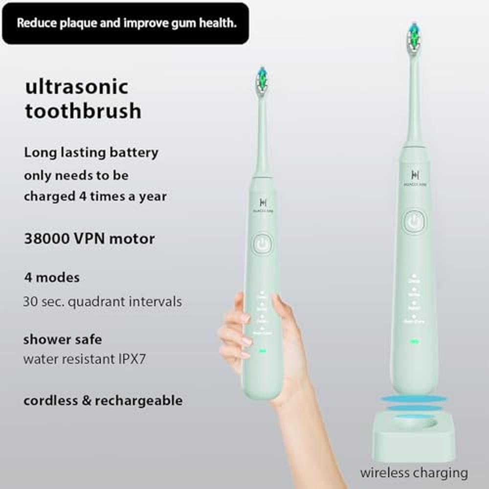 Oral Clean Kit: HUACO CARE 2-1 Water Dental Flosser & – In Use