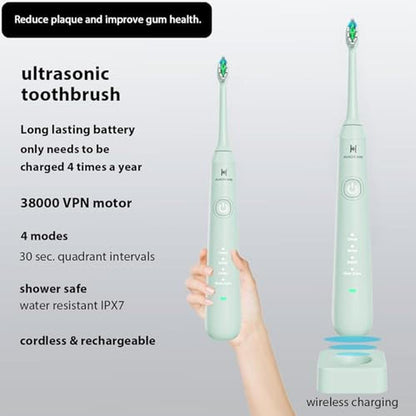 Oral Clean Kit: HUACO CARE 2-1 Water Dental Flosser & – In Use