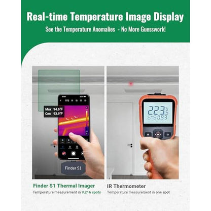 HSFTOOLS Finder S1 Thermal Camera for Android – Side View