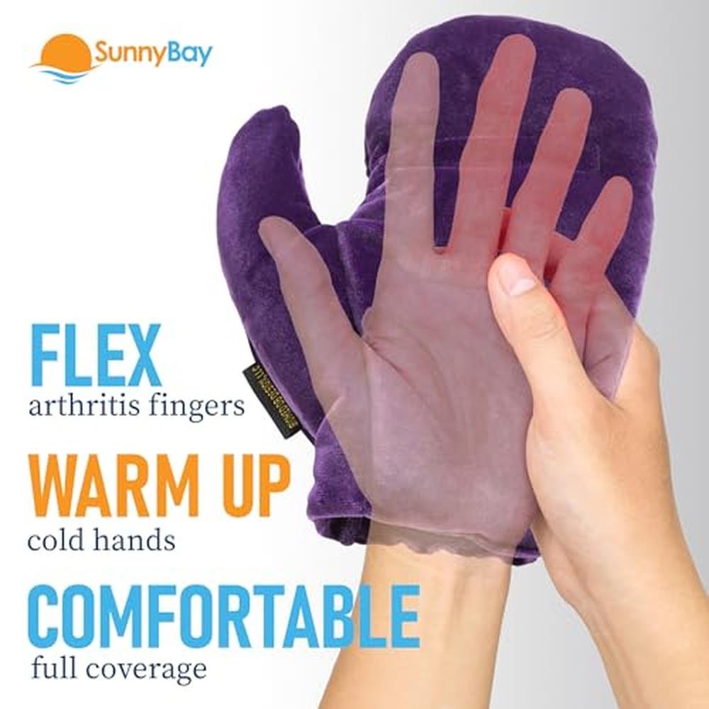 Gloves Women: SunnyBay Microwavable Heated Hand Warmer – In Use