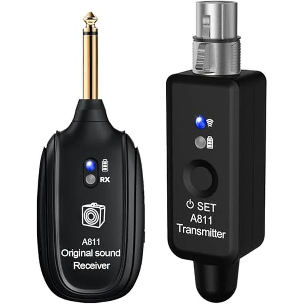 Microphone Mic: INGPARTNER Wireless Transmitter Receiver – Front View
