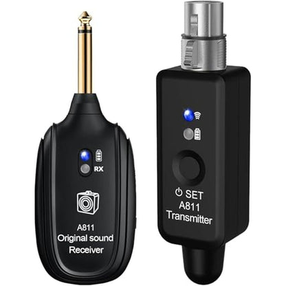 Microphone Mic: INGPARTNER Wireless Transmitter Receiver – Front View