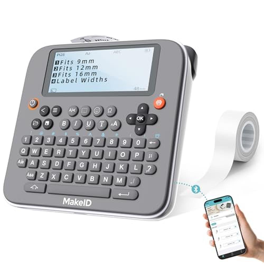 Makeid Portable Wireless Label Maker – Front View