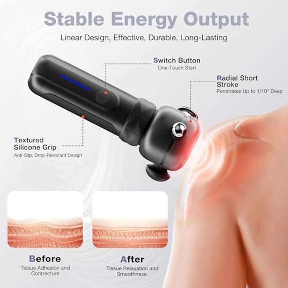 Hyako Muscle: HYAKO SE Deep Tissue Vibration Massager – Close-up Detail
