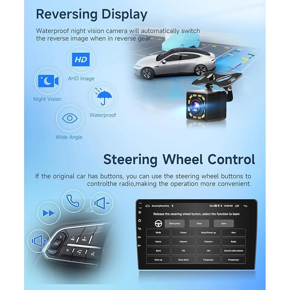 Car Radio for Ford Focus 1998 1999 2000 2001 2002 2003 2004 – Packaging