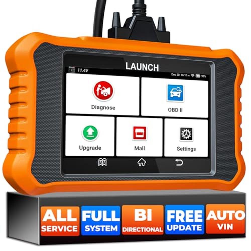 Launch Creader Elite V2.0: Land Rover Jaguar OBD2 Scanner – Front View
