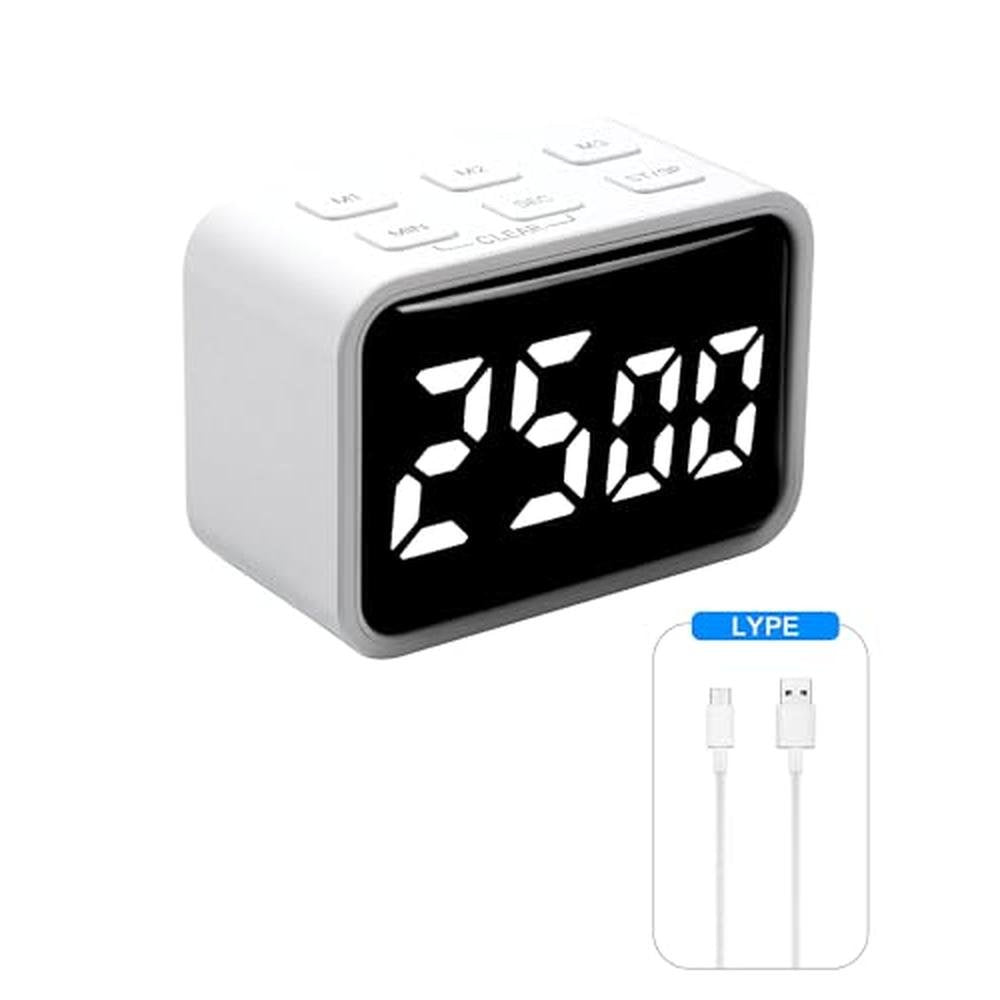 Pomodoro Time Management: TPNEG Digital Timer for Desk – Front View
