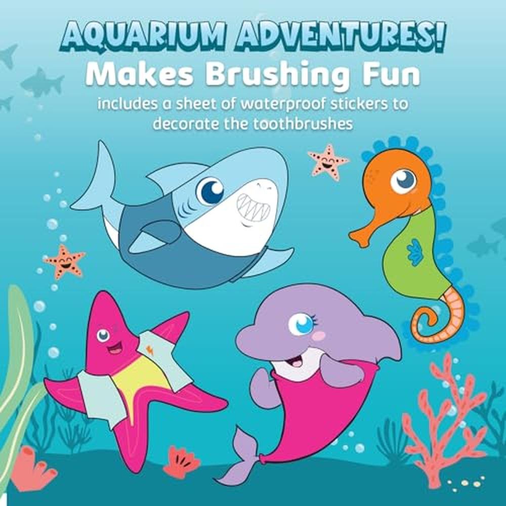 Aquasonic Kids Electric Toothbrush Set – Packaging