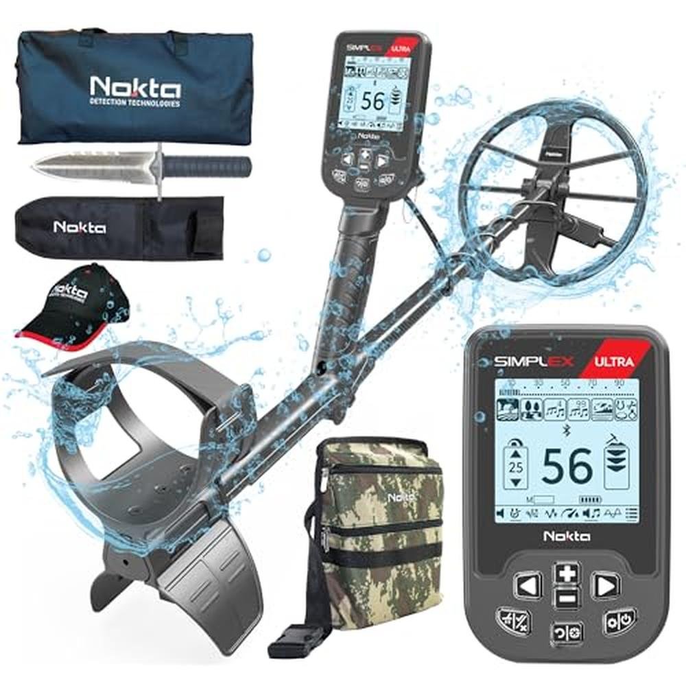 Metal Detector: Nokta Simplex Ultra Kit – Front View