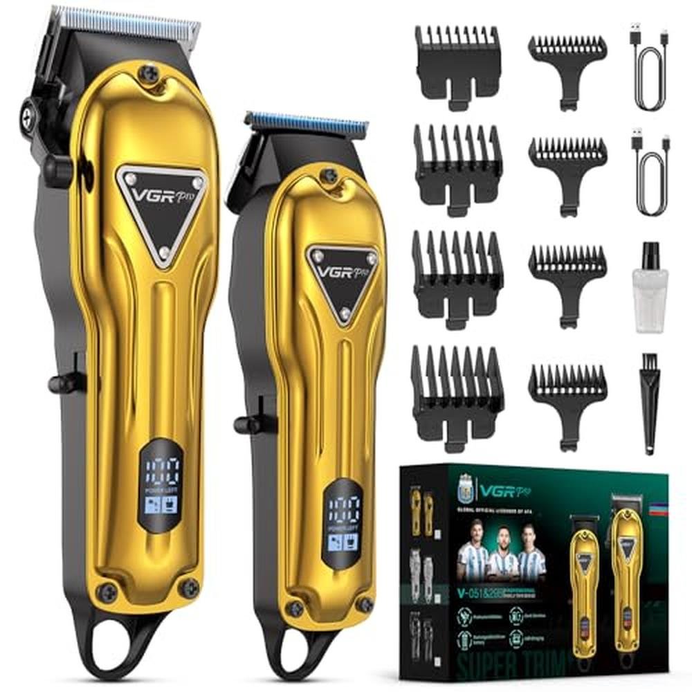 Hair Clippers: Vgrpro Professional Cordless Clipper and – Front View