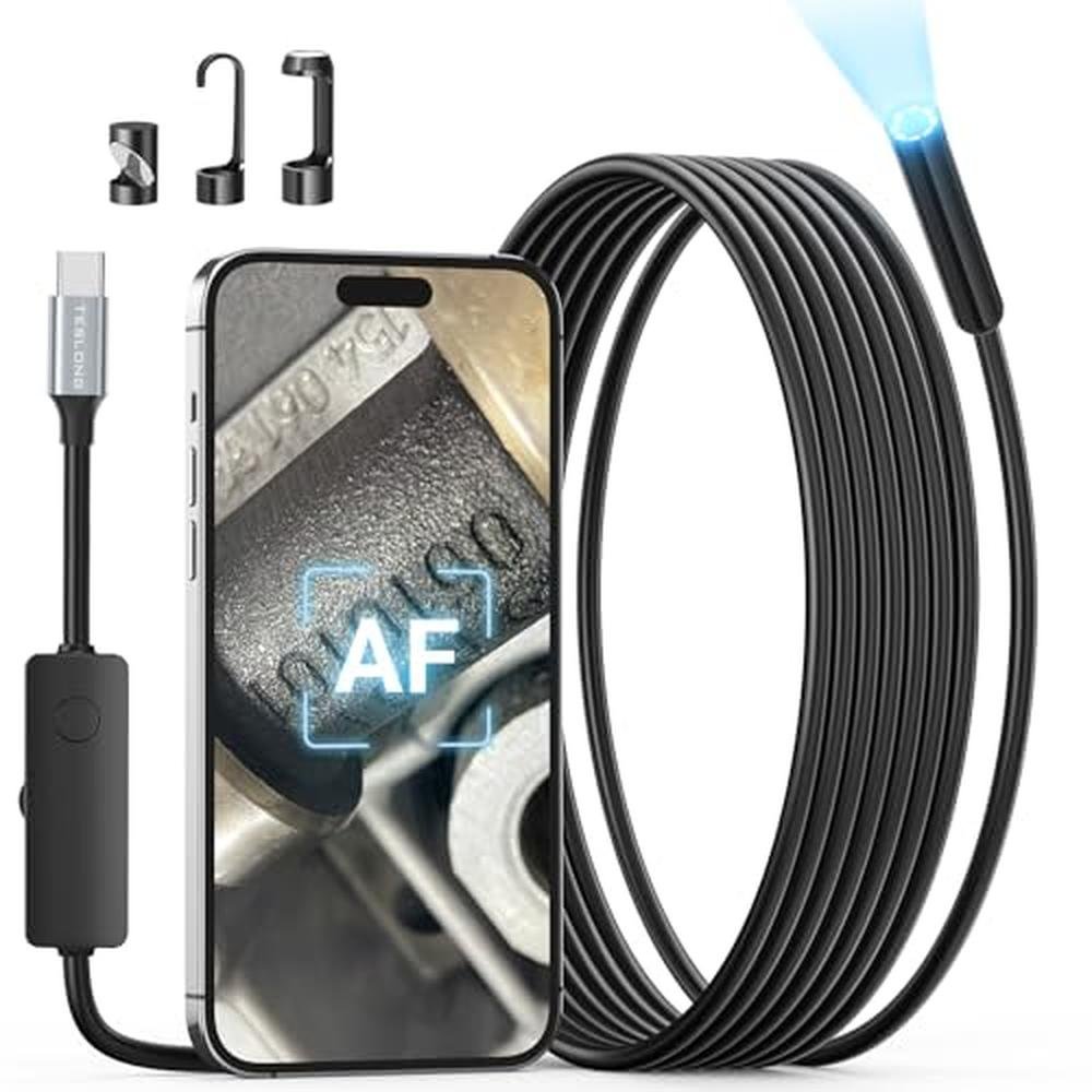 Teslong 2.0MP HD AF Auto Focus Borescope – Front View