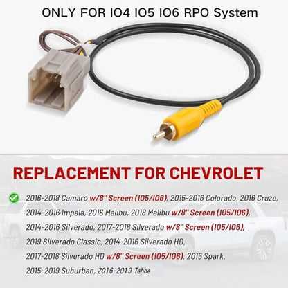 Reverse Camera Retention Wiring Harness – Side View