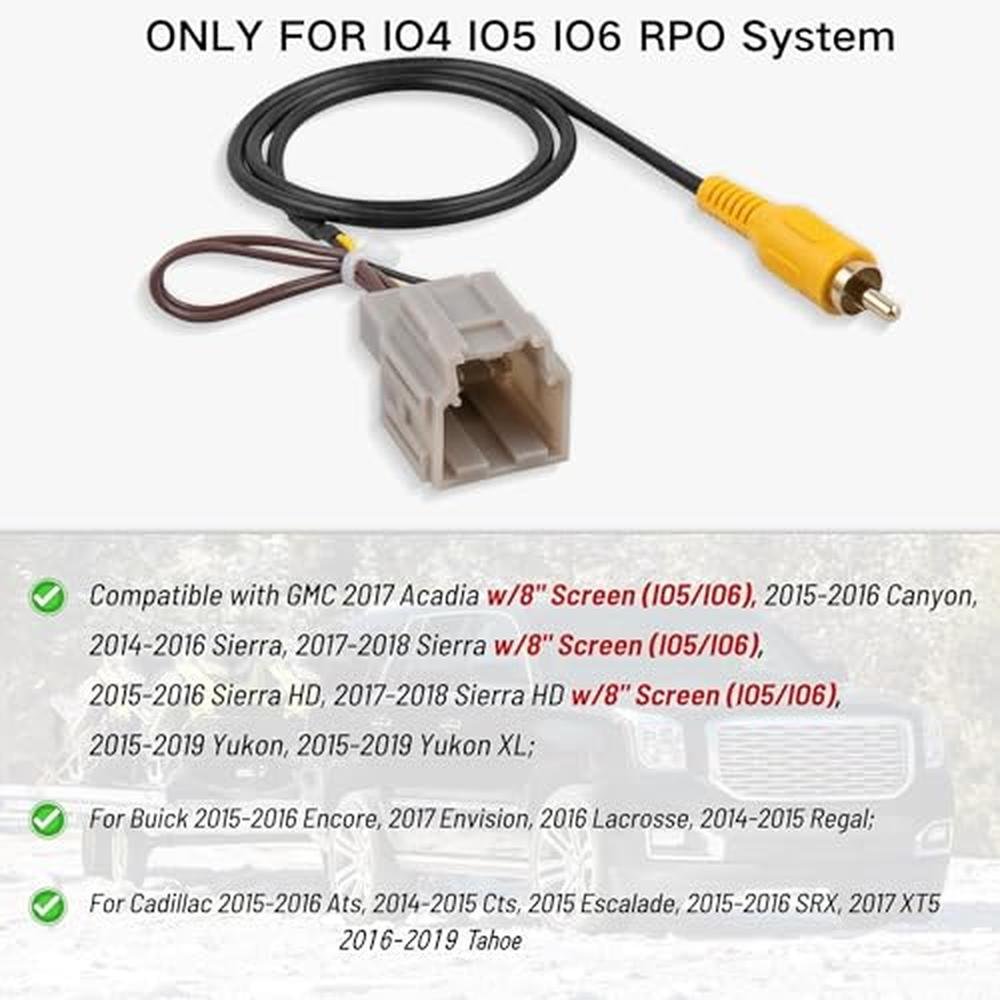 Reverse Camera Retention Wiring Harness – Close-up Detail