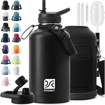Water Insulated Bottle: DYSANKY Thickened Stainless Steel – Front View