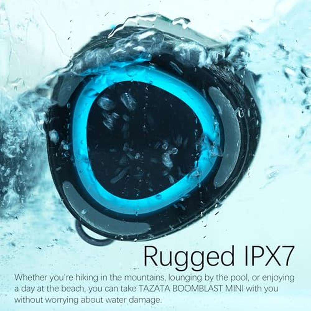 Bluetooth TAZATA: TAZATA Portable Loud 60W Speaker – Close-up Detail