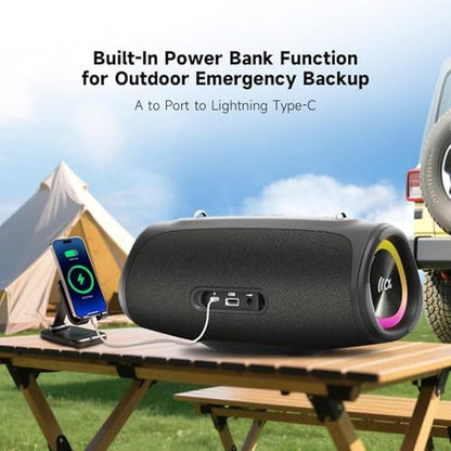 Bluetooth TAZATA: TAZATA Portable Loud 60W Speaker – Packaging