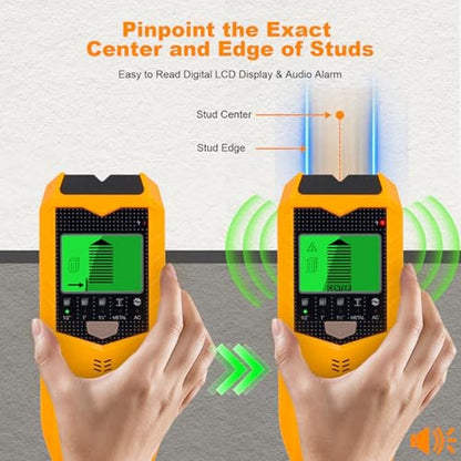 Stud Kuuaux: KUUAUX 5-in-1 Wall Scanner with Smart – In Use