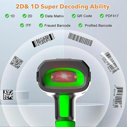 Scanner Symcode: Symcode MJ 2030 Wireless 2D Barcode – Packaging