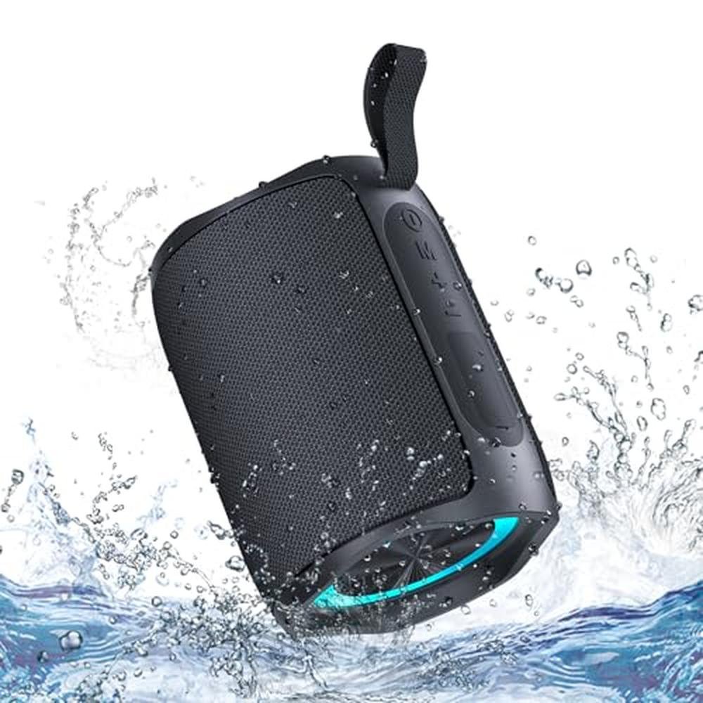 Speaker: PEICHENG Portable Wireless Speaker Waterproof IPX5 – Front View