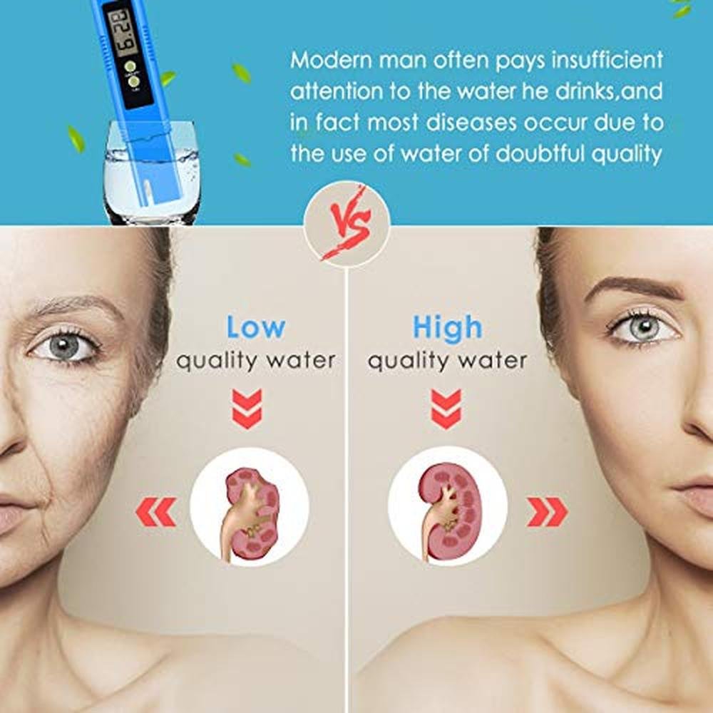 High Accuracy Digital PH Meter – Side View